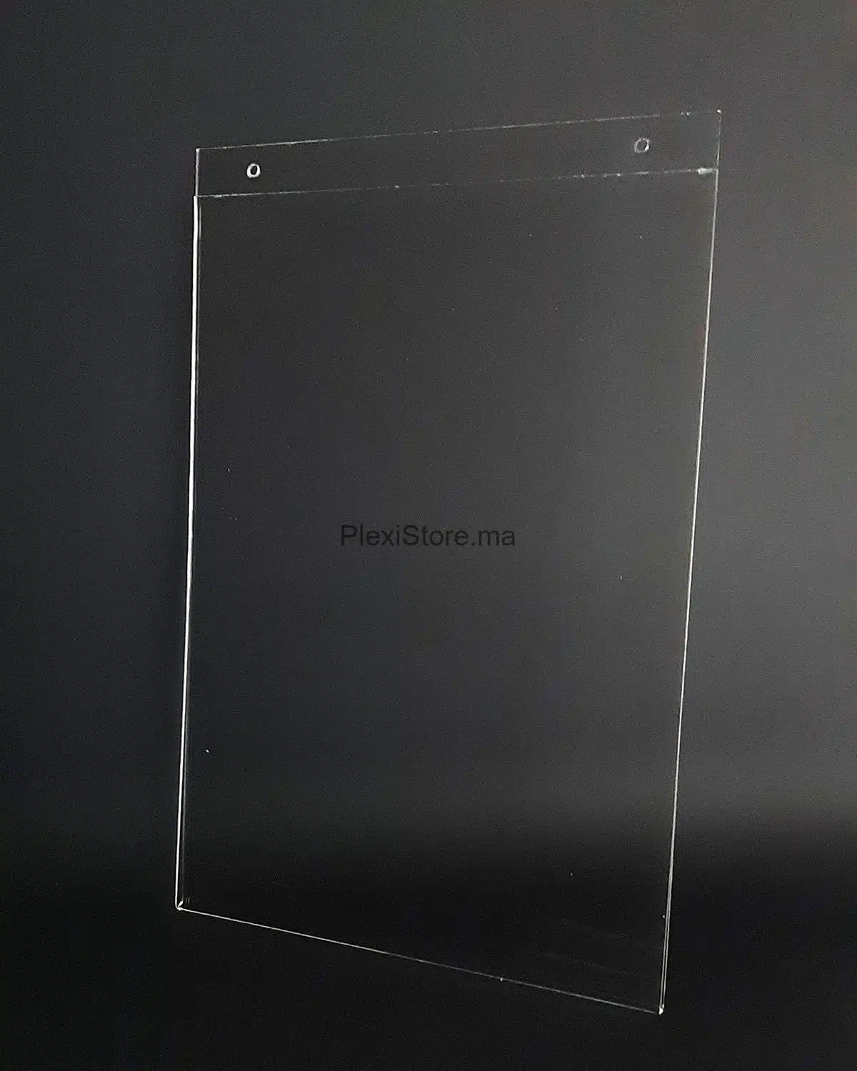 porte affiche plexiglas mural